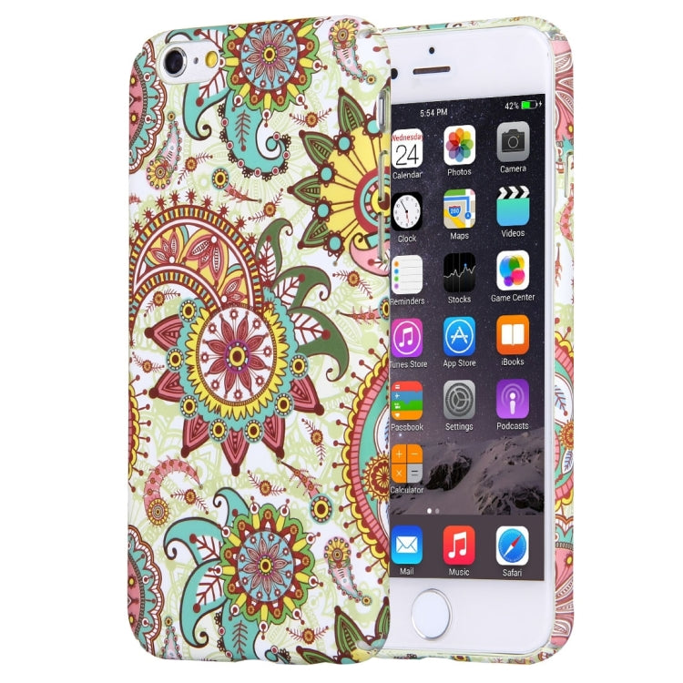 Per iPhone 6 e 6s Custodia protettiva per PC con motivo stile nazionale Per iPhone 6 e 6s Custodia protettiva per PC con motivo stile nazionale